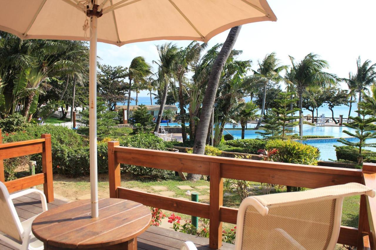 Chateau Beach Resort Kenting Oda fotoğraf View from a room at the resort